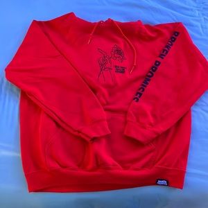 Orange Broken Promises Hoodie <3 (Bright Neon Orange Color)